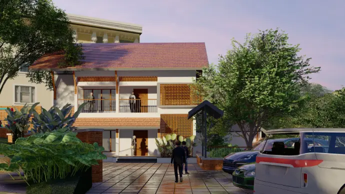 Kerala government office building designed by expert architects